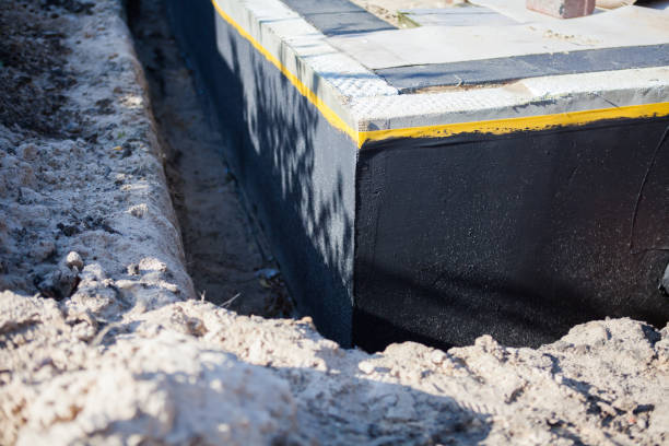 Residential Waterproofing installation at a Thornton, IL home by SJ Waterproofing Pros